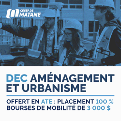 Cégep de Matane | DEC aménagement et urbanisme