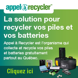 Appel à recycler: La solution pour recycler vos piles et vos batteries