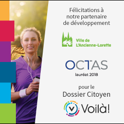 Le Dossier Citoyen récompensé par un OCTAS Lauréat 2018 | Voilà!
