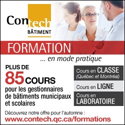 Plus de 85 cours pour les gestionnaires de bâtiments municipaux et scolaires
