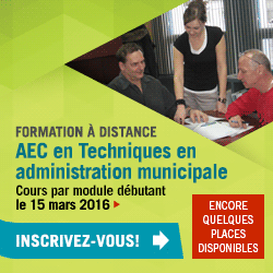 AEC en Techniques en administration municipale | Inscrivez-vous !