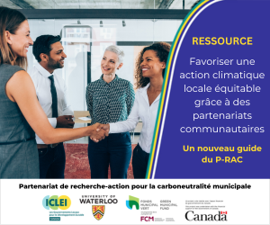 Nouveau guide : Favoriser une action climatique locale équitable »