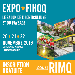EXPO FIHOQ : Le Salon de l'Horticulture et du paysage | 20-22 novembre 2019 à Drummondville
