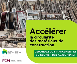 Financement : Accélérer la circularité des matériaux de construction