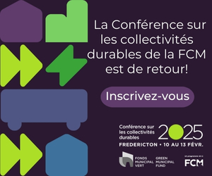 La Conférence sur les collectivités durables de la FCM est de retour!