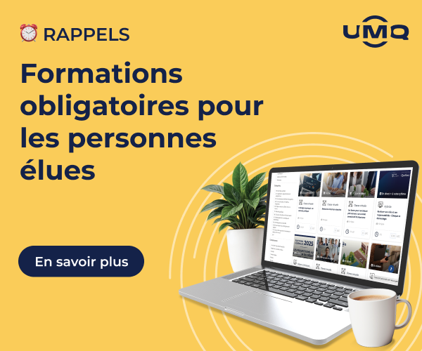 Suivez le parcours de formations obligatoires pour les personnes élues