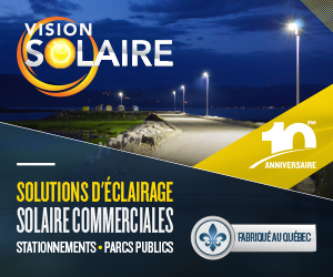 Vision Solaire – Solutions d'éclairage solaire commerciales