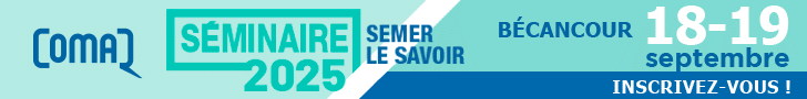 COMAQ Séminaire 2025 : 18-19 septembre à Bécancour | Inscrivez-vous »