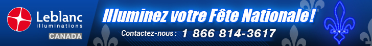 Illuminez votre Fête Nationale! Contactez-nous : 1 866 814-3617