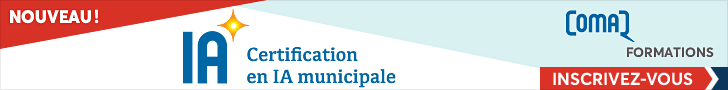 Nouveau! Certification en IA municipale | Inscrivez-vous