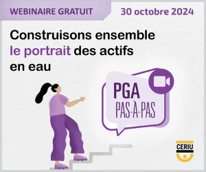 Webinaire gratuit—Construisons ensemble le portrait des actifs en eau