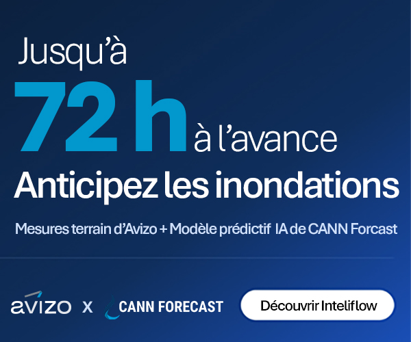 Avizo x CANN Forecast – Prévision des inondations pour municipalités