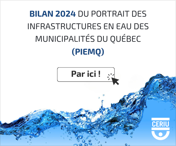 Bilan 2024 PIEMQ—Aperçu global des infrastructures municipales en eau