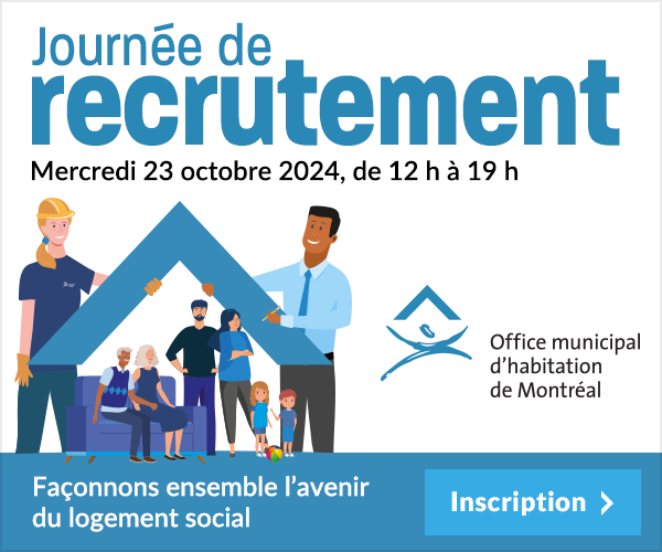 Journée de recrutement de l'OMHM : le 23 octobre de 12h à 19h