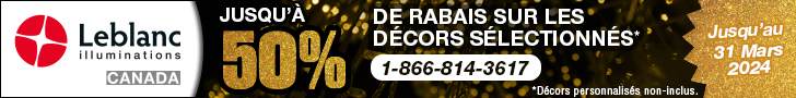 Jusqu'à 50% de rabais sur les décors sélectionnés | Voir le catalogue»