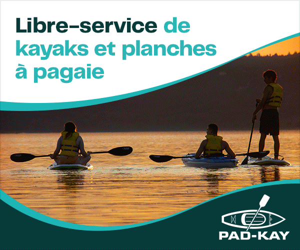 Location libre-service de kayaks et planches à pagaie | Pad-Kay