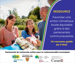 Nouveau guide : Favoriser une action climatique locale équitable »