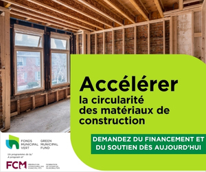 Financement : Accélérer la circularité des matériaux de construction